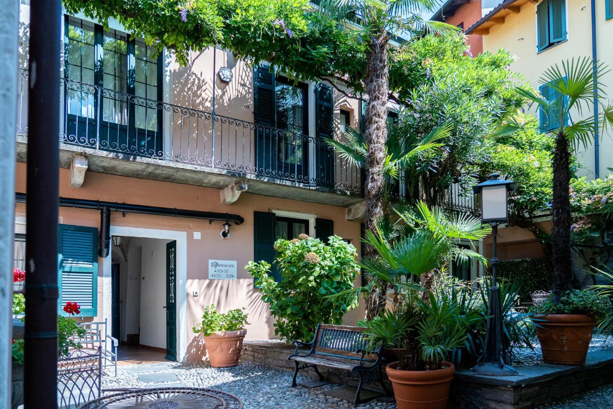 Seven Boutique Hotel Ascona Exterior photo