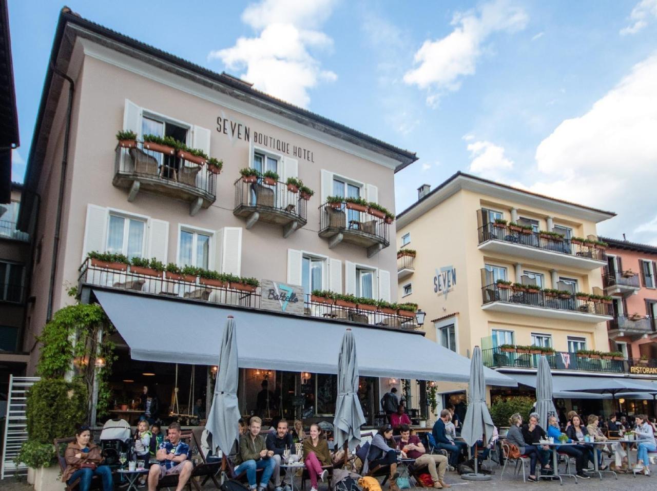 Seven Boutique Hotel Ascona Exterior photo